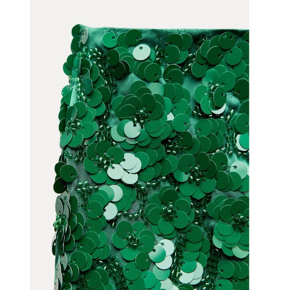 Zara sequin mini skirt - Picture 8 of 10